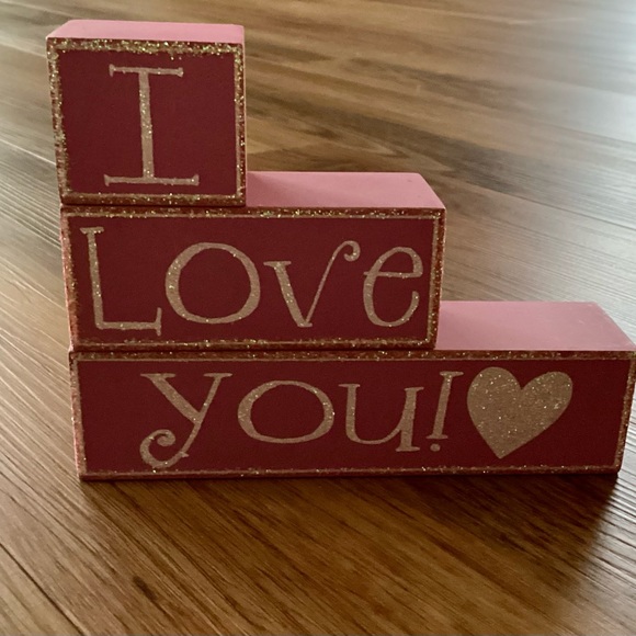 I LOVE YOU WOODEN BLOCKS - Perfect for VALENTINES DAY or special occasions!!! 🥳 - Picture 5 of 10